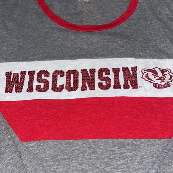 PINK Wisconsin badgers long sleeve - Picture 2 of 3
